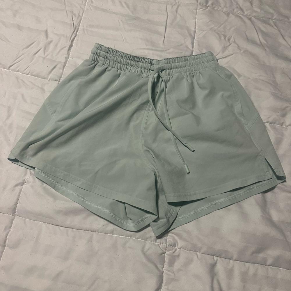 Lululemon Athletica Mint Green Athletic Shorts
